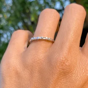 Vintage Diamond Wedding Band