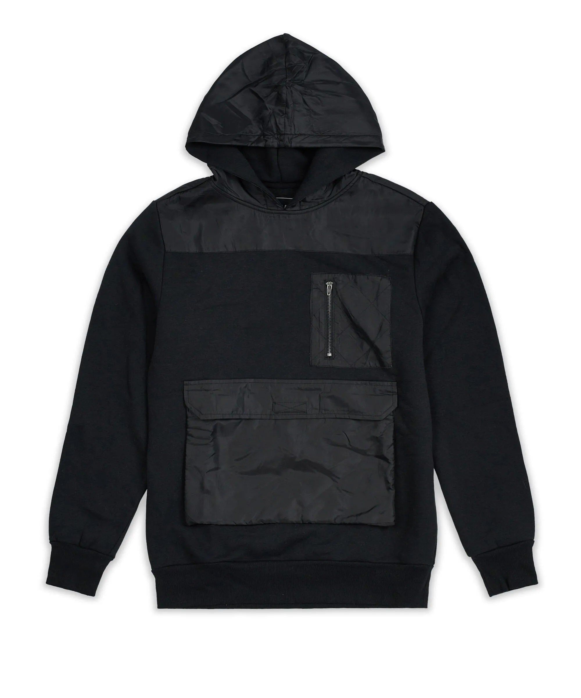 Wheaties Cargo Hoodie - Black