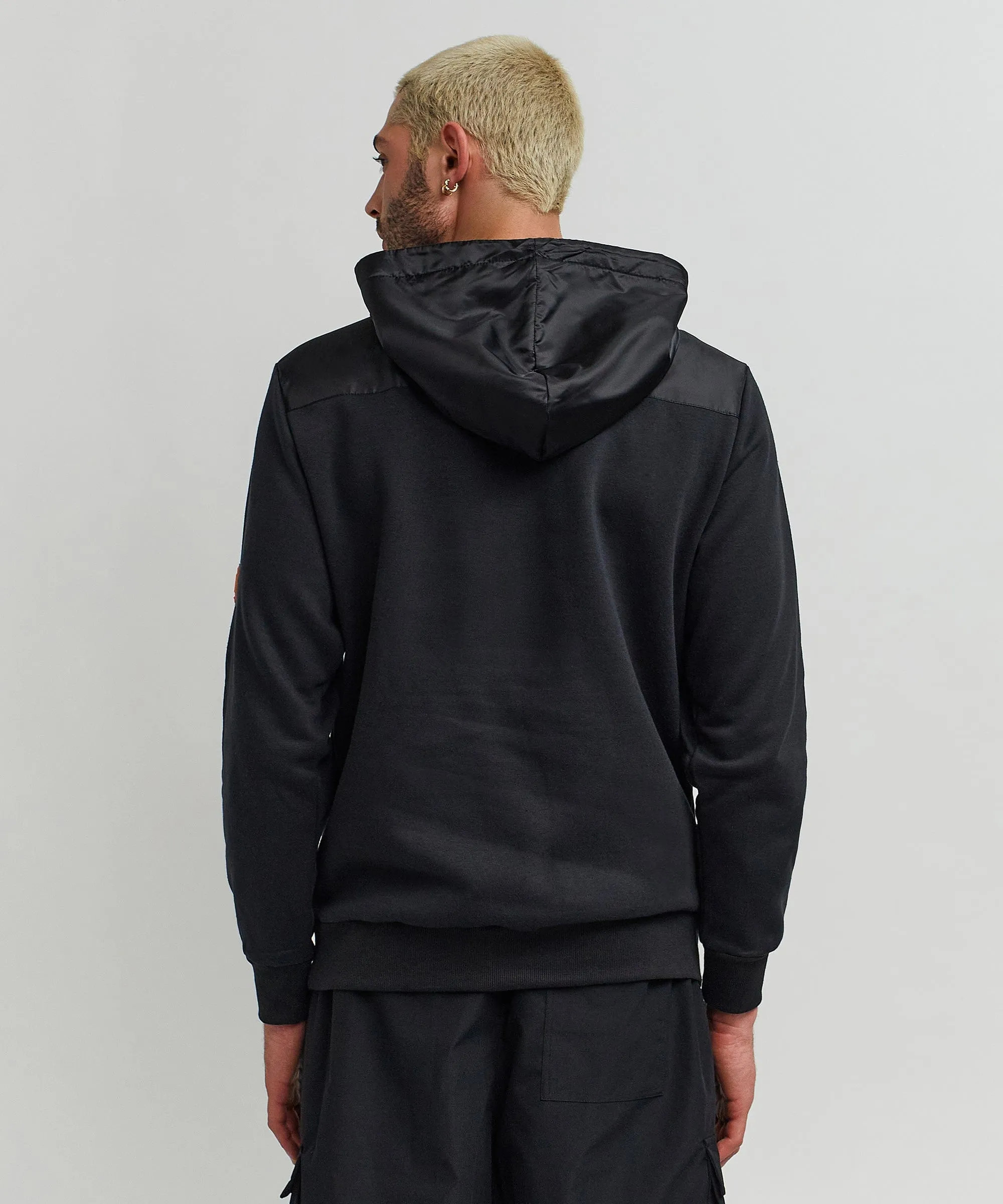 Wheaties Cargo Hoodie - Black