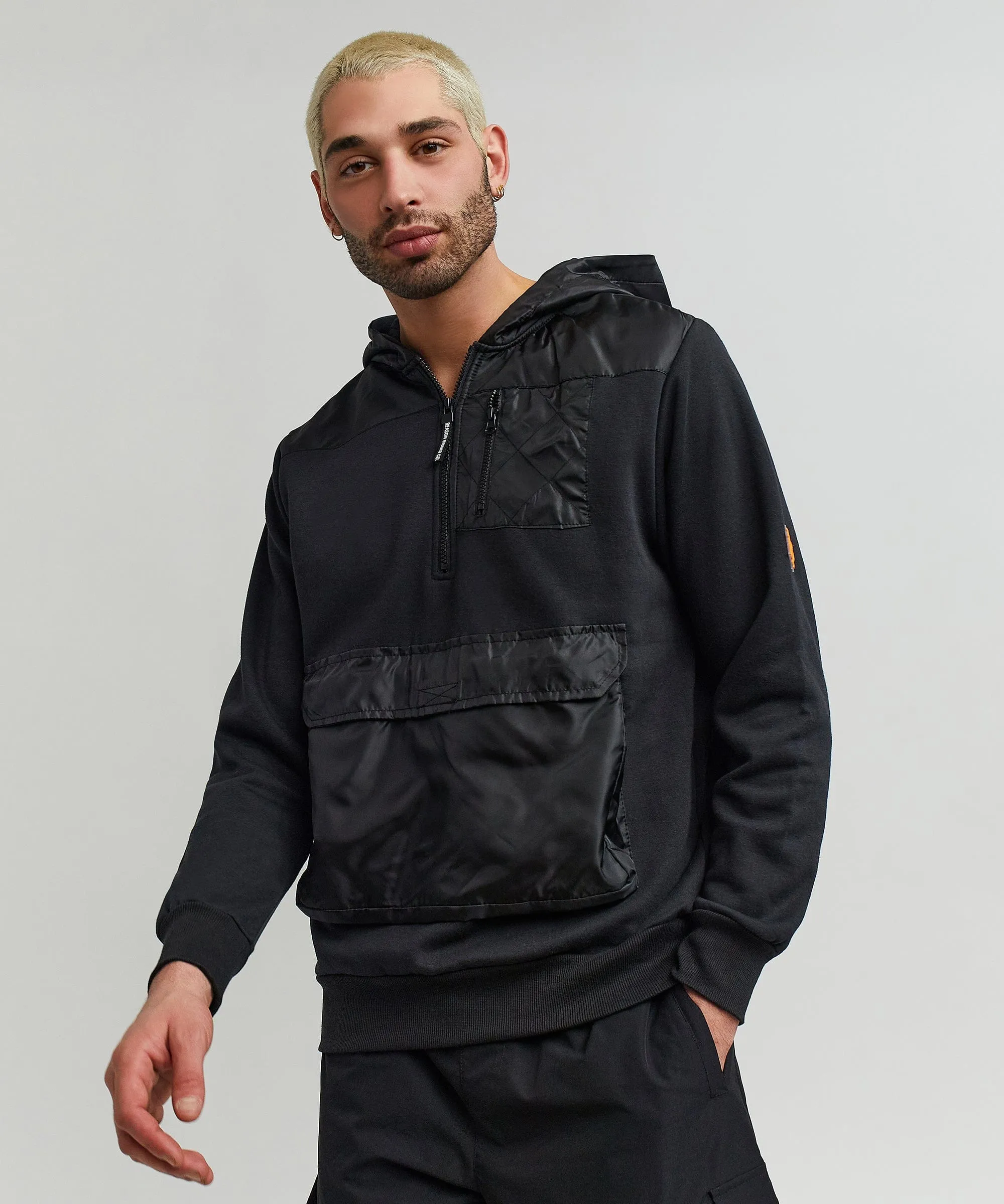 Wheaties Cargo Hoodie - Black