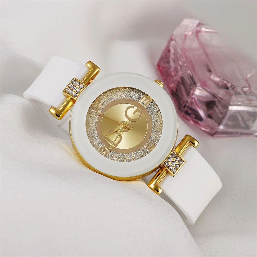 White Quartz Watches for Women