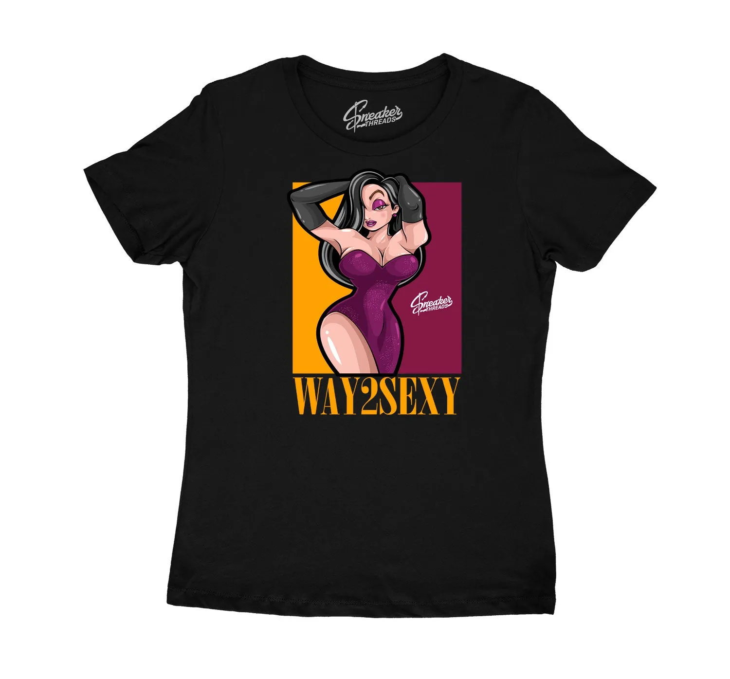 Womens - Bordeaux 6 Way Too Sexy Shirt