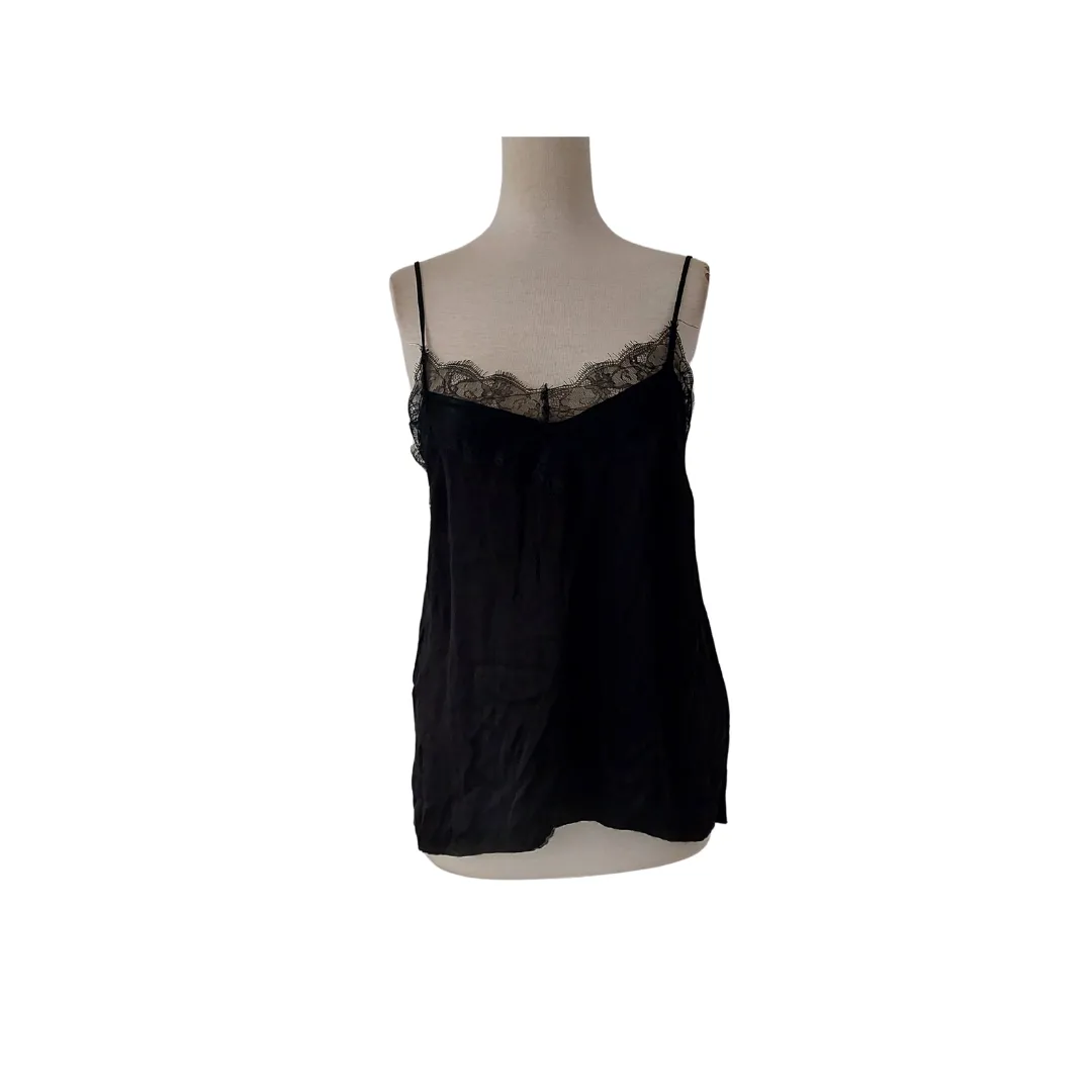 ZARA Black Camisole Slip Top | Brand New |